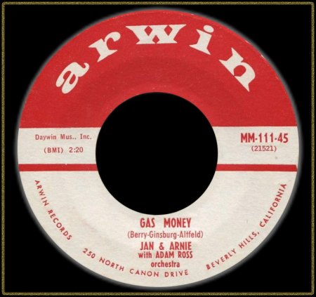 JAN &amp; ARNIE (JAN &amp; DEAN) - GAS MONEY_IC#002.jpg