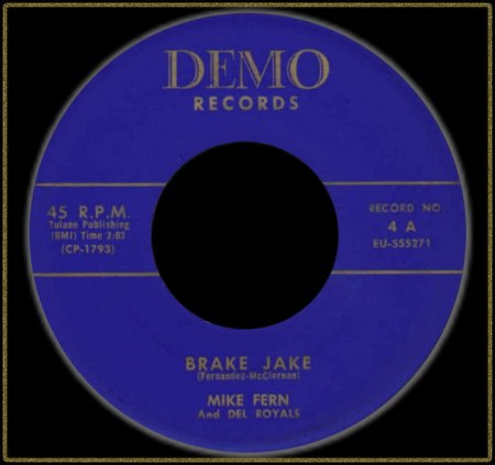 MIKE FERN &amp; DEL ROYALS - BRAKE JAKE_IC#002.jpg