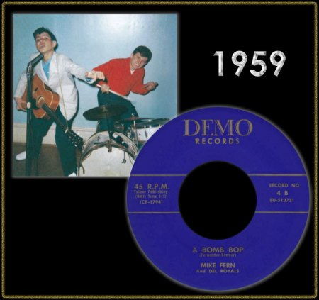 MIKE FERN &amp; DEL ROYALS - A BOMB BOP_IC#001.jpg