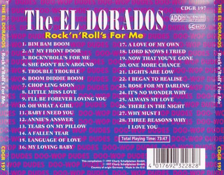 El Dorados - Rock'n'Roll's for me  (2).jpg