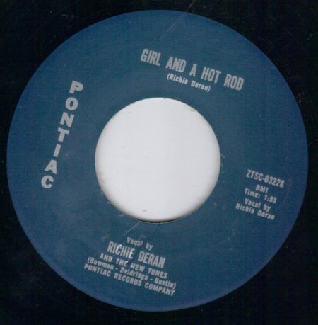 RICHIE DERAN - Girl and a Hot Rod.JPG