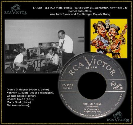 JACK TURNER &amp; HIS GRANGER COUNTRY GANG (HOMER &amp; JETHRO) - BUTTERFLY LOVE_IC#001.jpg
