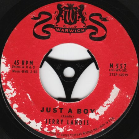 Jerry Landis - Just A Boy.jpg
