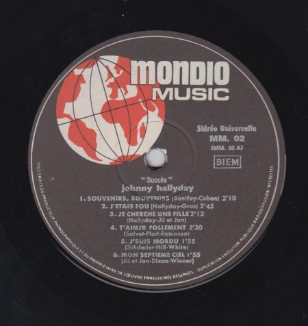 JOHNNY HALLYDAY-LP - Succes -A-.jpg