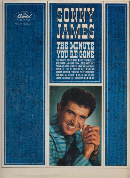 SONNY JAMES-LP - The Minute You're Gone - CV VS -.jpg