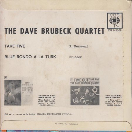 DAVE BRUBECK QUARTET - Take Five -F- CV RS -.jpg