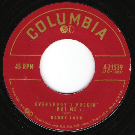 Bobby Lord - Everybody's Rockin' But Me.jpg