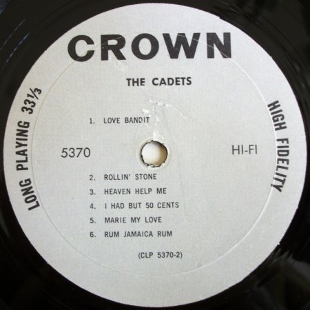 THE CADETS-LP -B-.JPG