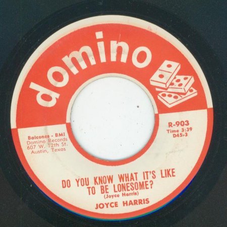 JOYCE HARRIS - Do you know what I like... -B-.JPG