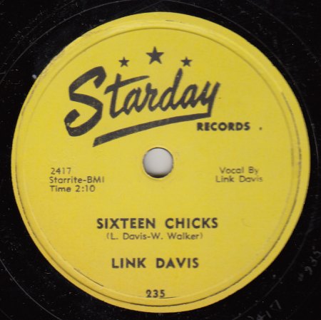 LINK DAVIS - Sixteen Chick.JPG