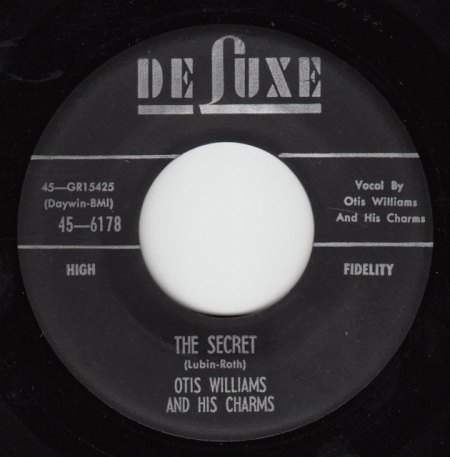 OTIS WILLIAMS &amp; HIS CHARMS - The Secret.JPG
