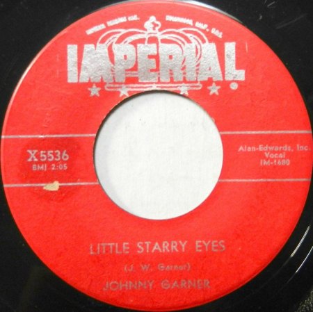 JOHNNY GARNER - Little Starry Eyes -B-.JPG