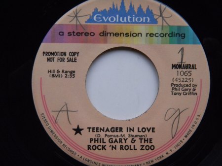 PHIL GARY - Teenager in Love -A-.JPG