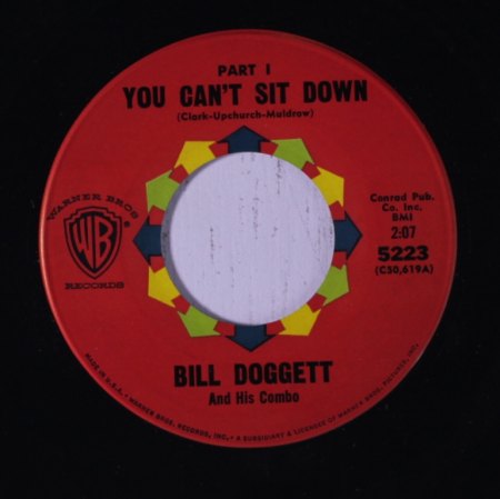 BILL DOGGETT - You can't sit down -A12-.JPG