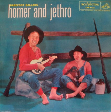 Homer &amp; Jethro - Barefoot Ballads - rca 1412 _Bildgröße ändern.JPG