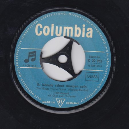 CLIFF RICHARD - Es könnte schon morgen sein -B-.jpg