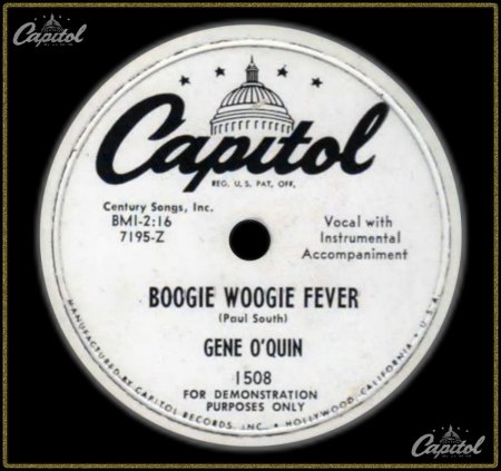 GENE O'QUIN - BOOGIE WOOGIE FEVER_IC#002.jpg