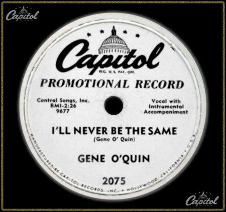 GENE O'QUIN - I'LL NEVER BE THE SAME_IC#002.jpg