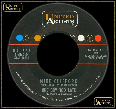 MIKE CLIFFORD - ONE BOY TOO LATE_IC#002.jpg