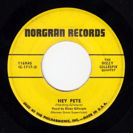 Gillespie, Dizzy - Hey Pete.jpg