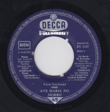 VICO TORRIANI-EP - Ave Maria No Morro -B-.jpg