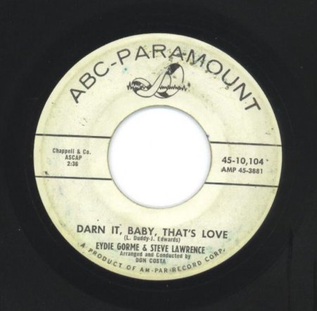 E.GORME &amp; S.LAWRENCE - Darn it Baby... -A3-.JPG