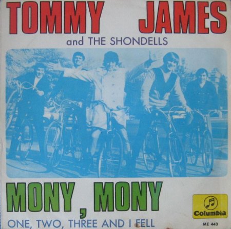 T.J. &amp; THE SHONDELLS - ES - Mony Mony - CV VS -.JPG