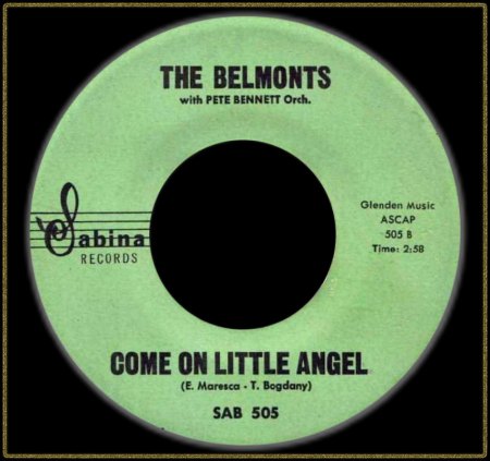 BELMONTS - COME ON LITTLE ANGEL_IC#004.jpg