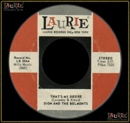 DION &amp; THE BELMONTS - THAT'S MY DESIRE_IC#002.jpg