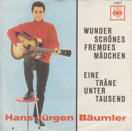 HANS-JÜRGEN BÄUMLER - Wunderschönes fremdes Mädchen - CV VS -.jpg