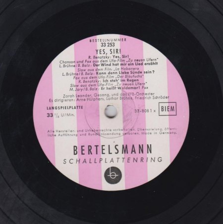 ZARAH LEANDER-LP - Yes Sir - A-.jpg