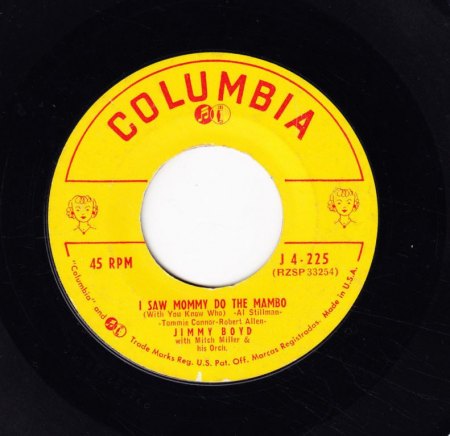 JIMMY BOYD - I saw Mommy do the mambo -A1-.JPG