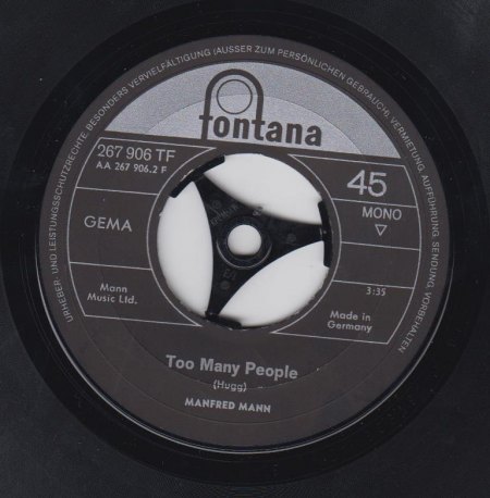 MANFRED MANN - Too many People -B5-.jpg