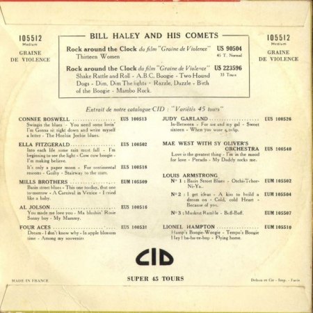 BILL HALEY &amp; THE COMETS - CV RS -.JPG