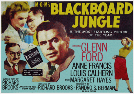 BLACKBOARD JUNGLE-Poster.GIF