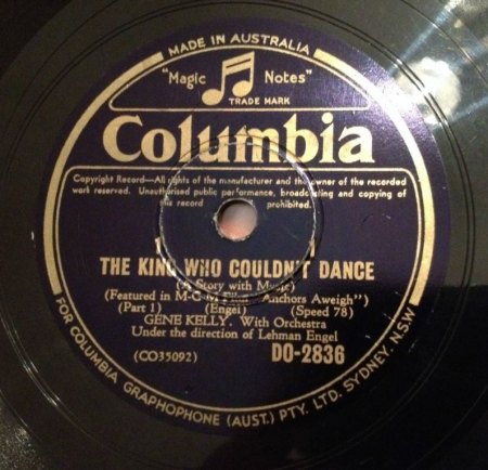 GENE KELLY - The King who could't dance -A-.JPG