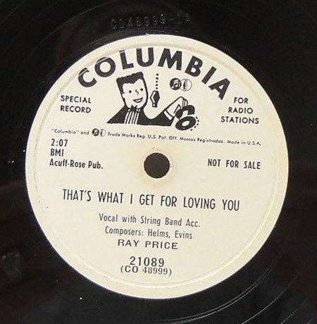 RAY PRICE - That's what I get... -B-.JPG