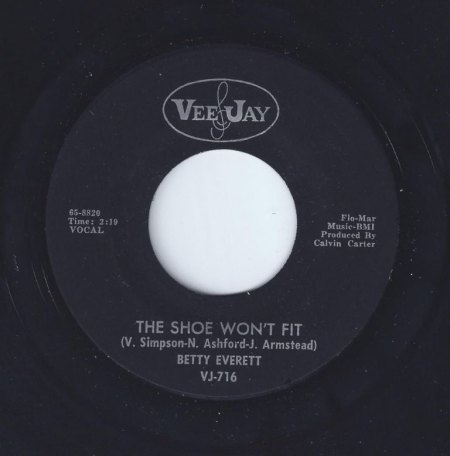 BETTY EVERETT - The shoe won't fit -B-.JPG