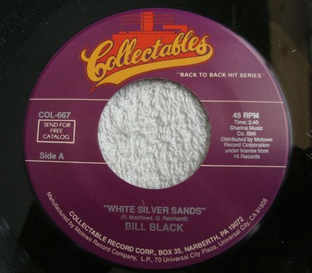 BILL BLACK - White silver sands.JPG