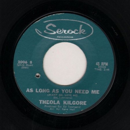 THEOLA KILGORE - As long as you need me -B-.JPG
