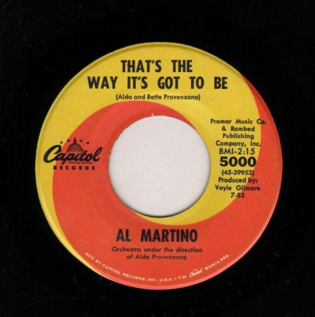 AL MARTINO - That's the way it's got to be -B-.jpg