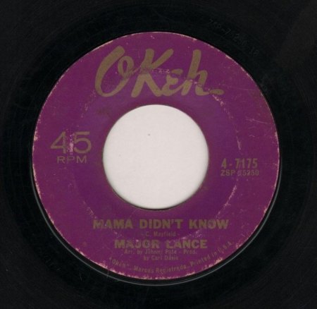 MAJOR LANCE - Mama didn't know -B-.jpg