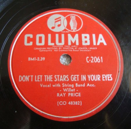 RAY PRICE - Don't let the stars get in your eyes -A-.jpg