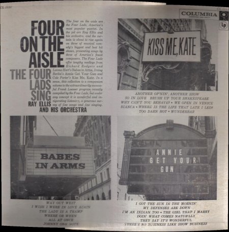 Four Lads - Four On The Aisle  (2).jpg