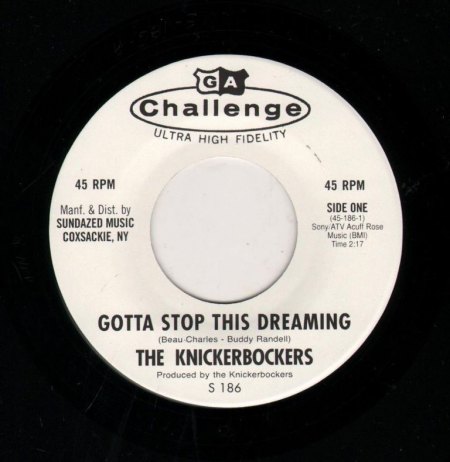 KNICKERBOCKERS - Gotta stop this dreaming -A-.jpg