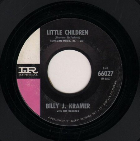 BILLY J. KRAMER - Little Children -A-.jpg