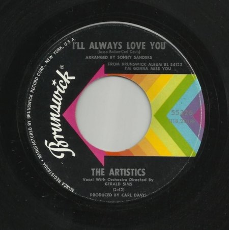 ARTISTICS - I'll always love you -A2-.JPG