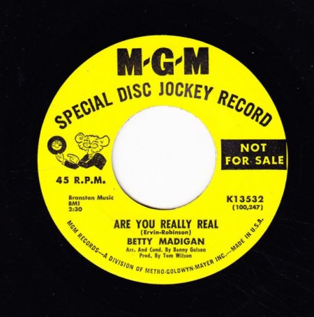 BETTY MADIGAN - Are you really real -A-.JPG