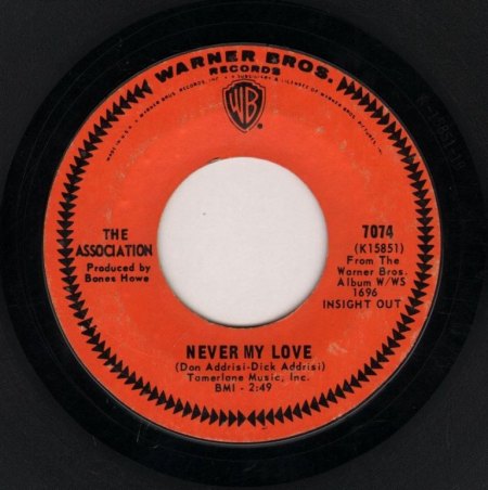 ASSOCIATION - Never my love -A-.JPG