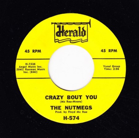 NUTMEGS - Crazy about you -A-.JPG